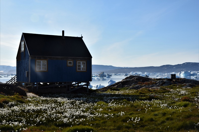 Fotografia scattata da The Half Hermit durante il viaggio sulla costo orientale della Groenlandia ad agosto 2017