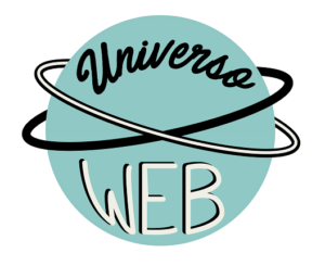 Il logo di Universo Web, la società che ha sviluppato il sito.